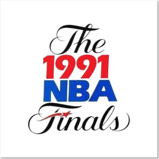 1991 NBA Finals: Bulls vs. Lakers Posters and Art
